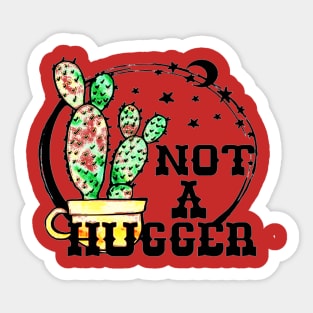 Hugger Cactus Sticker